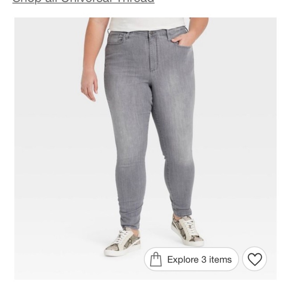Universal Thread High Rise Skinny Jeans